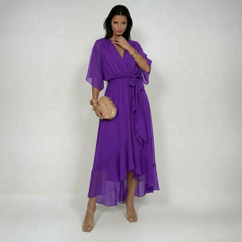 MARTADRESS | V-Neck Dress