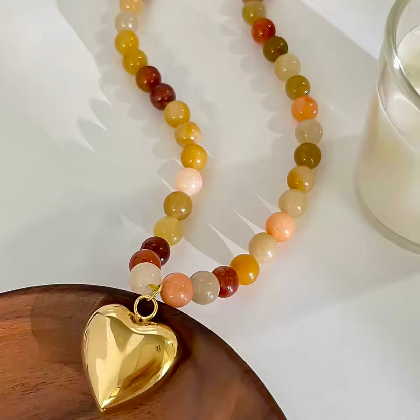 Collier Amalia en acier inoxydable