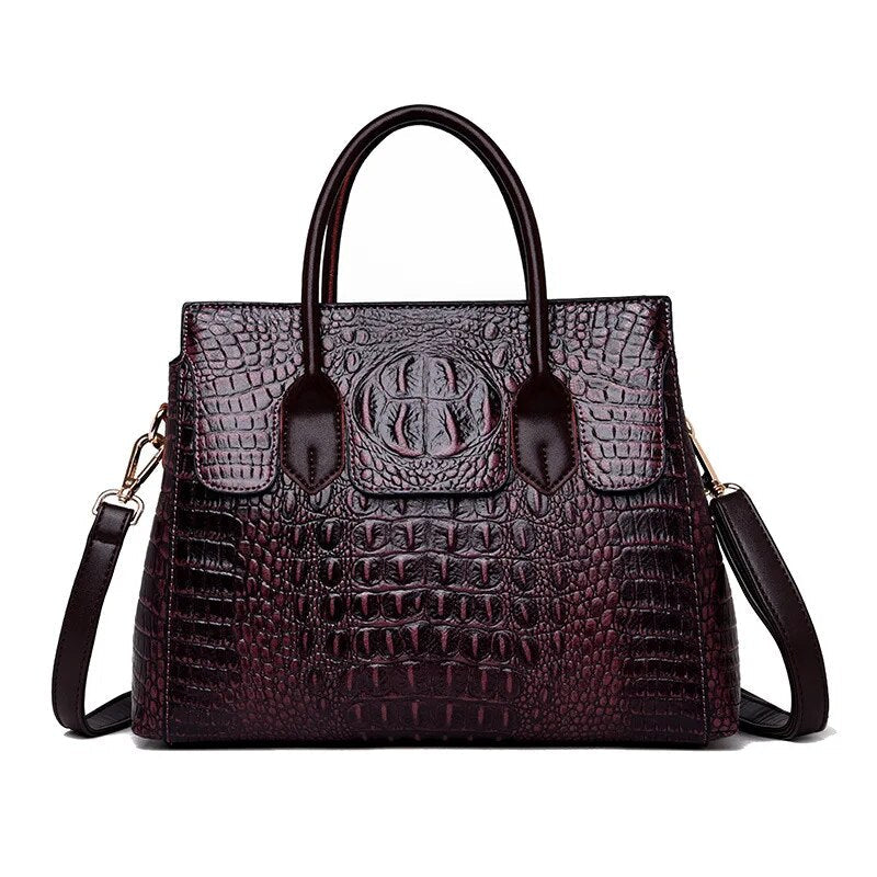 GENUINE | Luxury  Crocodile Designer Handbag