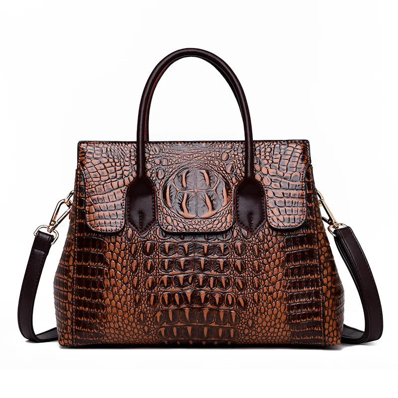 GENUINE | Luxury  Crocodile Designer Handbag