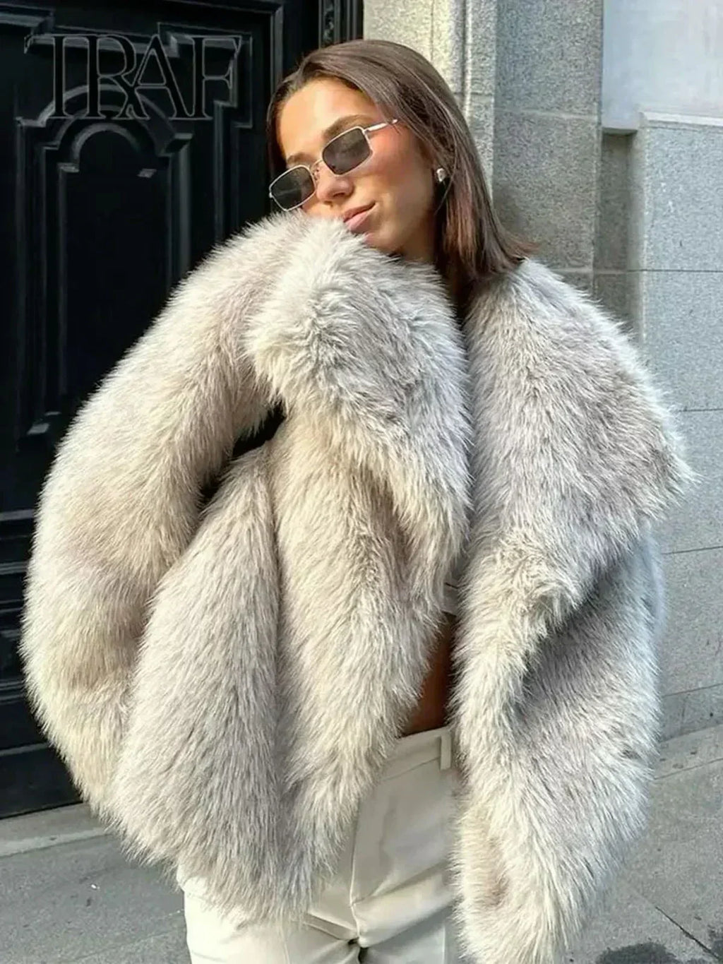 FIORINA | Faux Fur Jacket