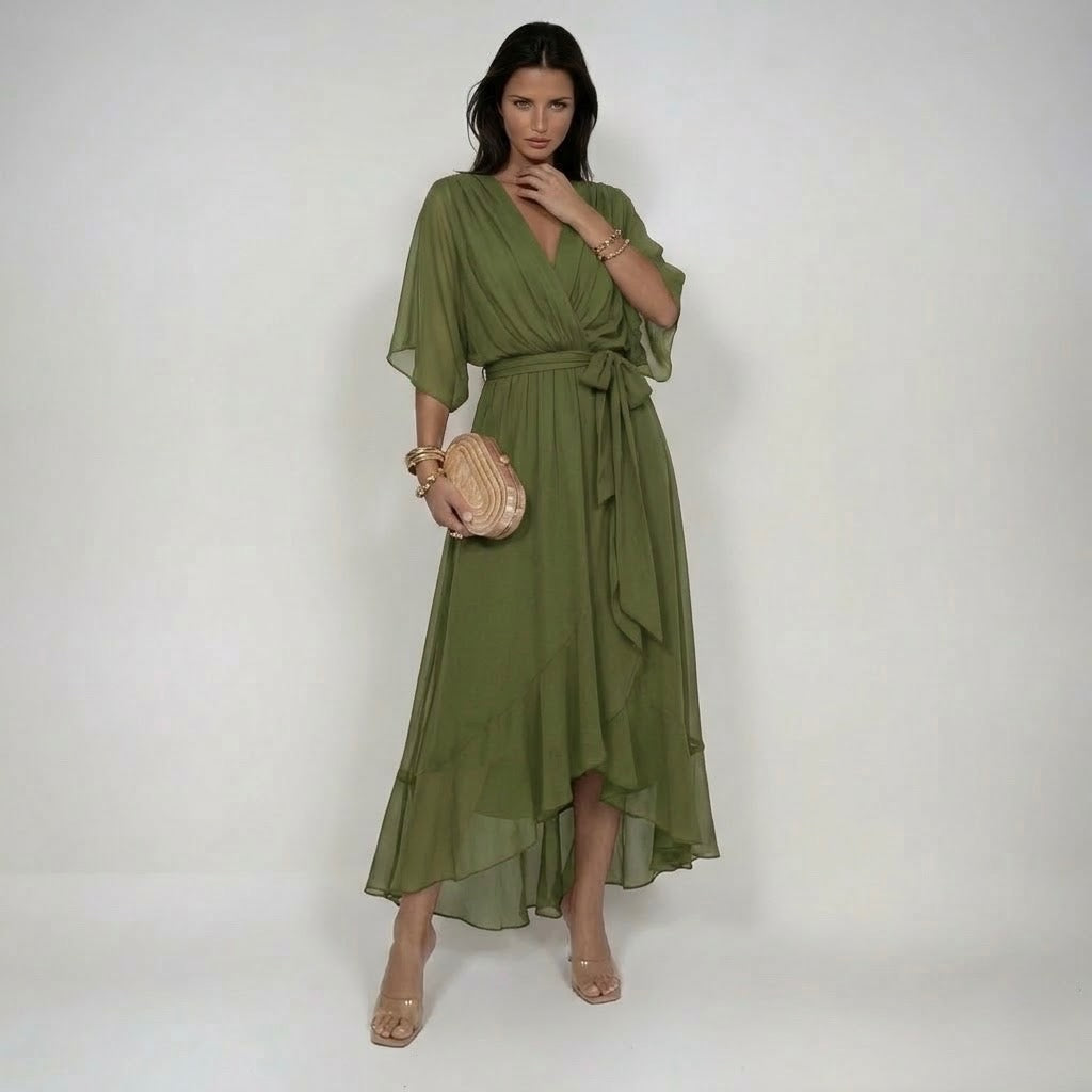 MARTADRESS | V-Neck Dress