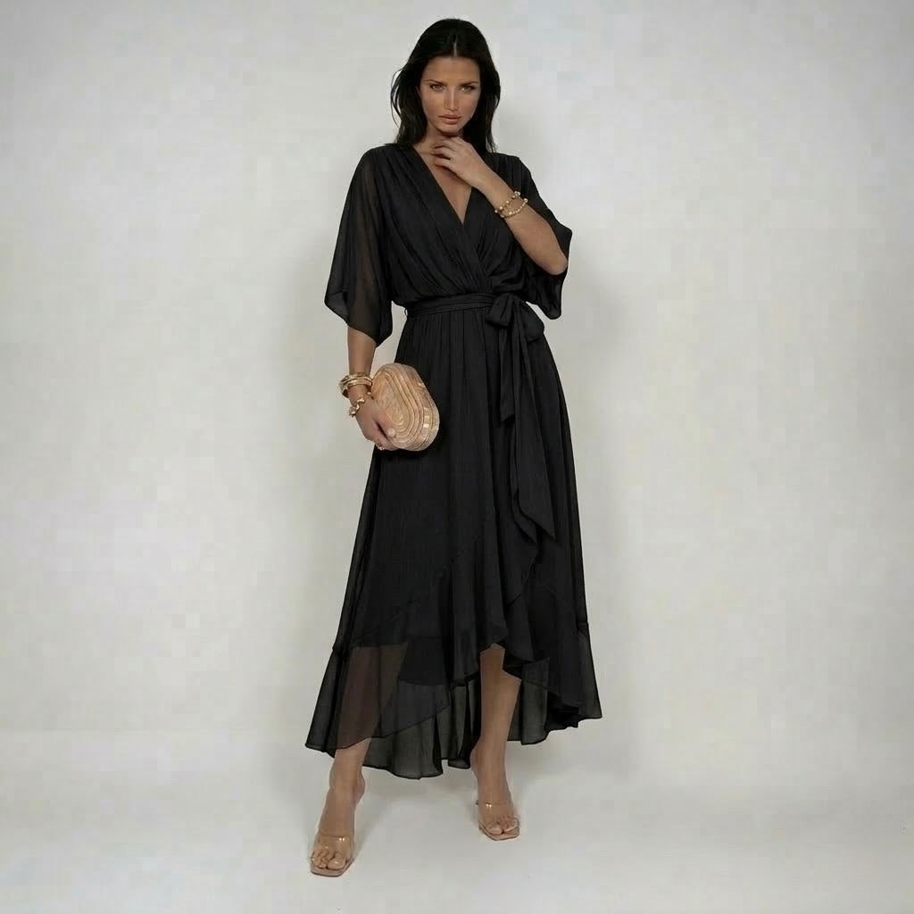 MARTADRESS | V-Neck Dress