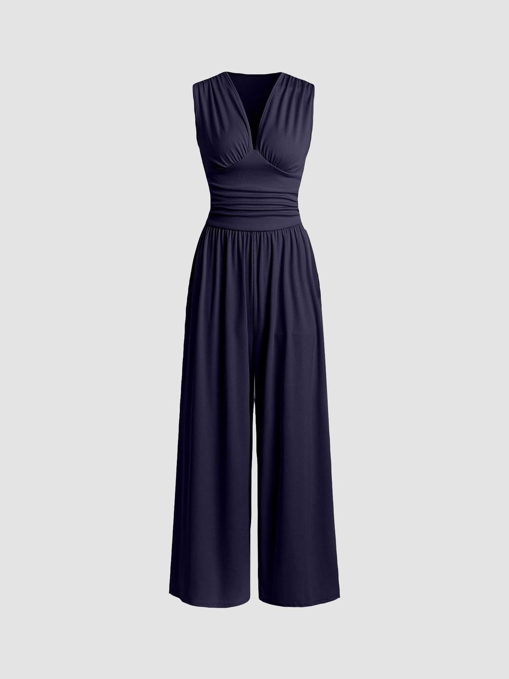 CHARITY | Chic Sleeveless Wide-Leg Jumpsuit