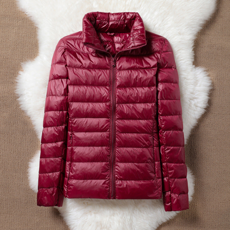 ULLA | Dark Red Classic Padded Jacket