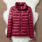 ULLA | Dark Red Classic Padded Jacket