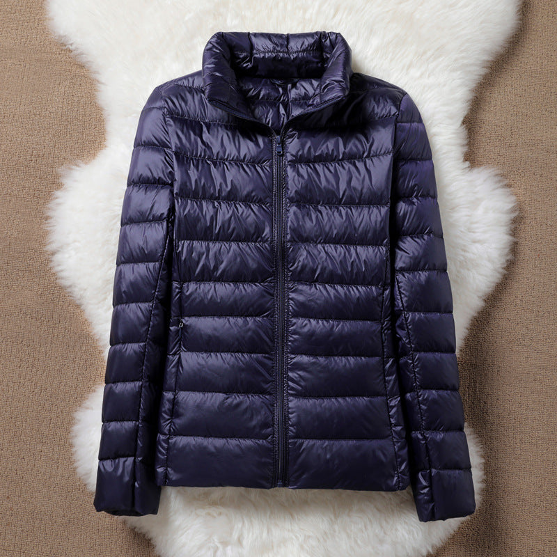 ULLA | Navy Blue Classic Padded Jacket