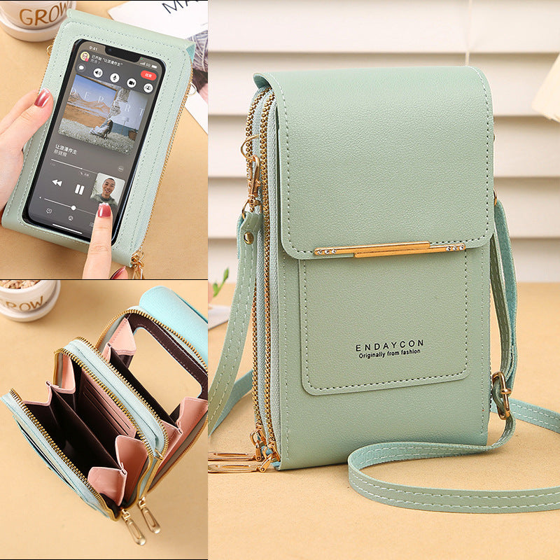 ELIZA | Women’S Touch Screen Mobile Phone Messenger Bag