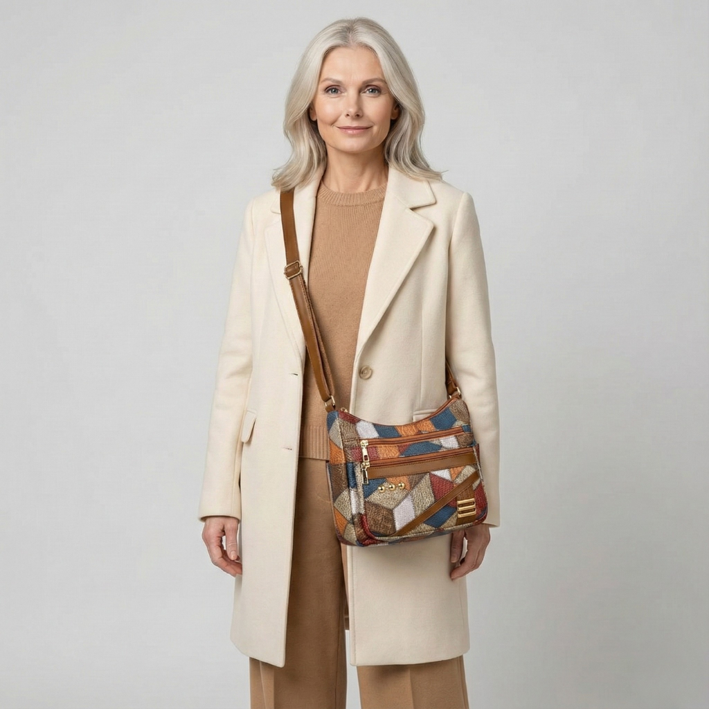 MARIA | Patchwork Shoulder Bag