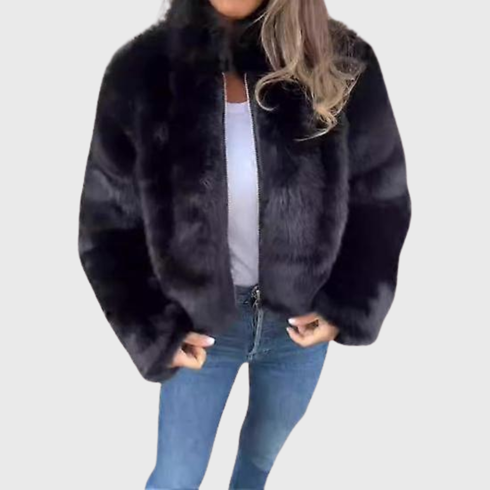 AMELINE | Women’S Teddy Thermal Fleece Jacket