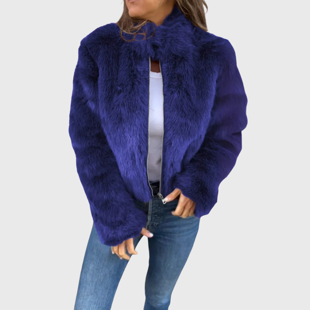AMELINE | Women’S Teddy Thermal Fleece Jacket