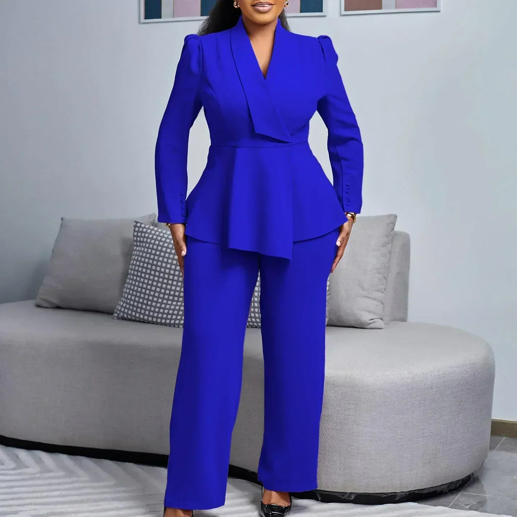 MAYA | Stylish Formal Suit Set With Tailored Long Blazer