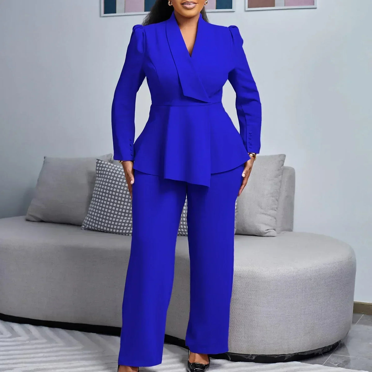MAYA | Stylish Formal Suit Set With Tailored Long Blazer