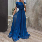 SELENA | Pleated Evening Gown