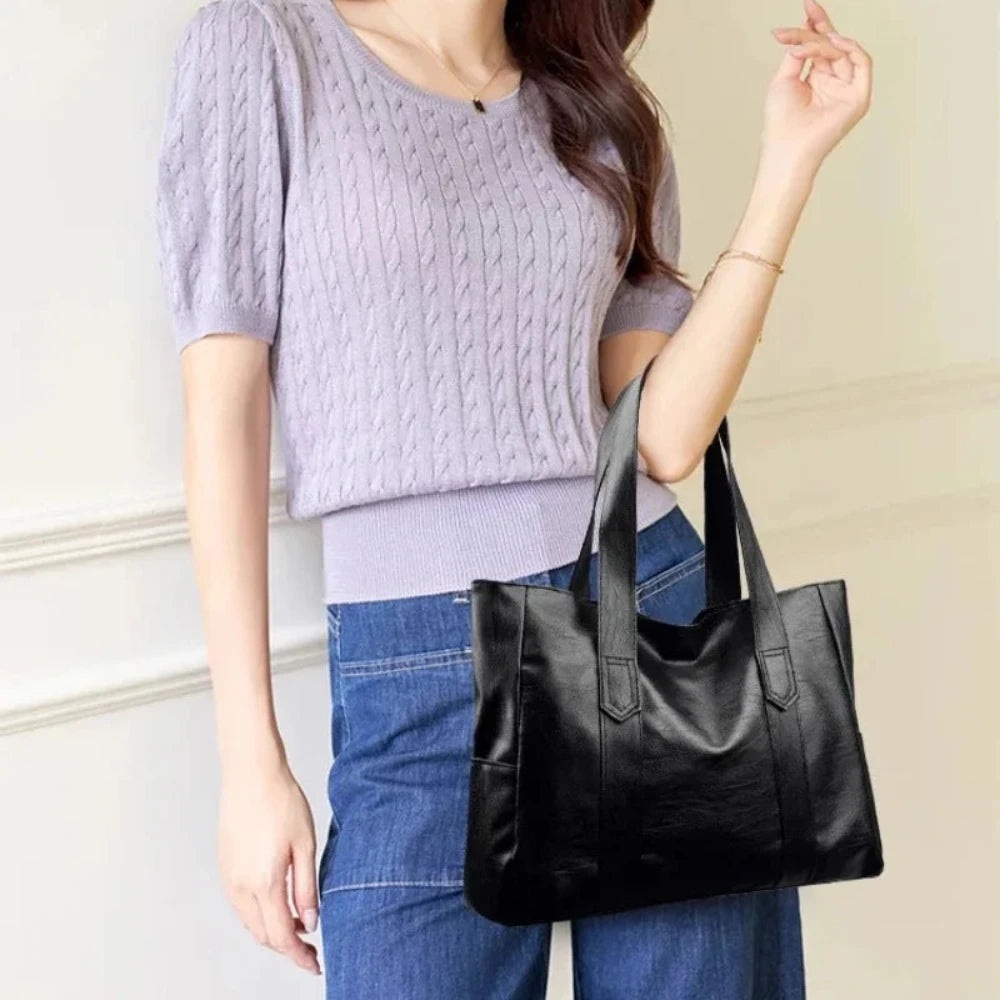 LUXURYSHOULDERBAG | Textured Minimalist Shoulder Bag