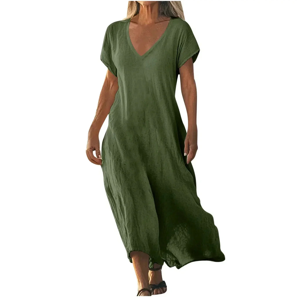 ROSALYNN | Flowing Summer Maxi Dress