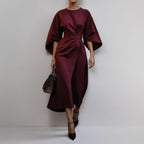 ELDRA | Batwing Sleeve Maxi Dress