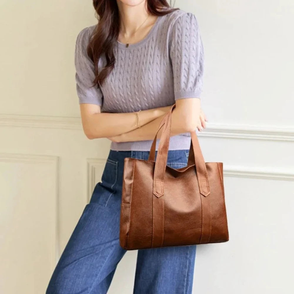 LUXURYSHOULDERBAG | Textured Minimalist Shoulder Bag