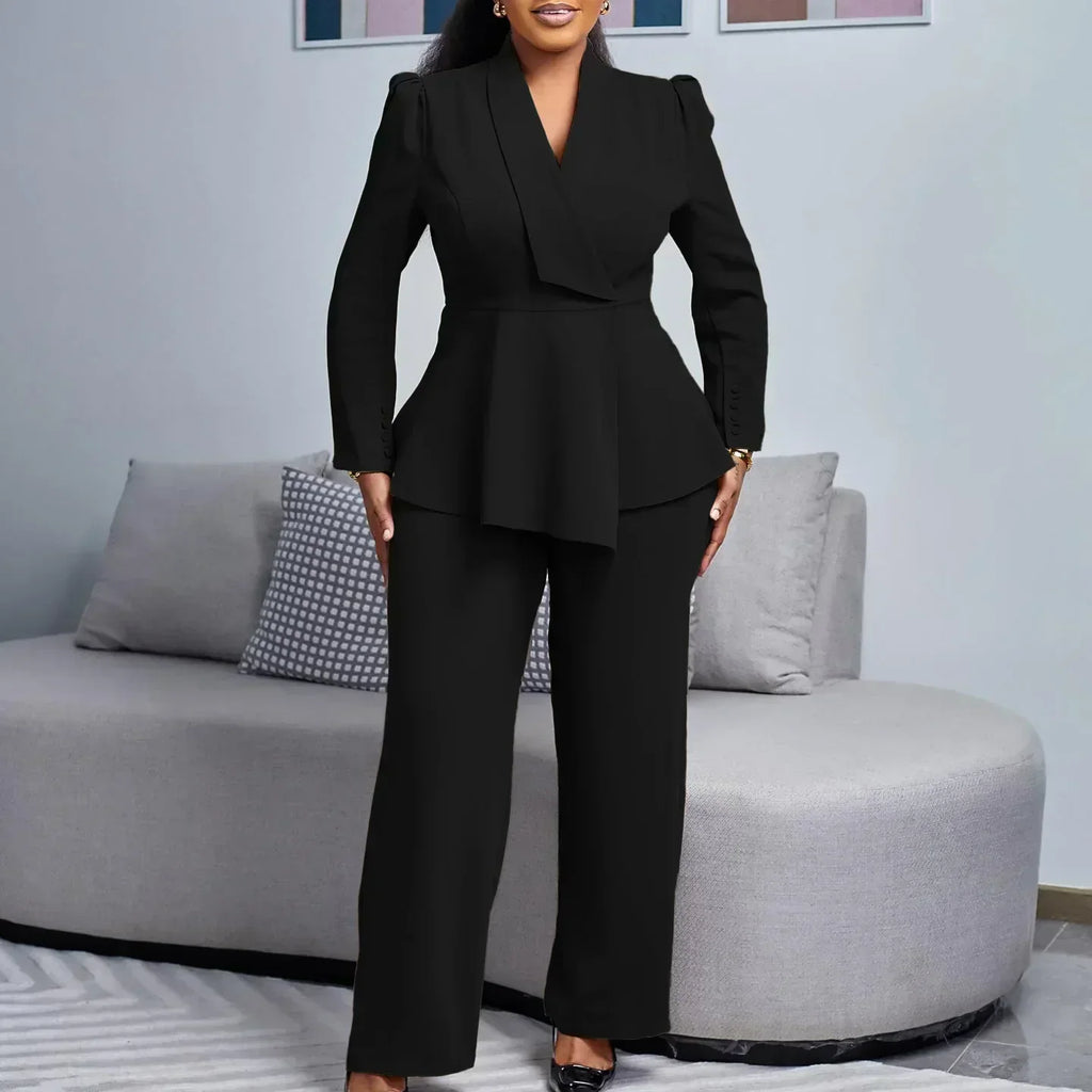 MAYA | Stylish Formal Suit Set With Tailored Long Blazer
