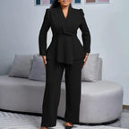 MAYA | Stylish Formal Suit Set With Tailored Long Blazer