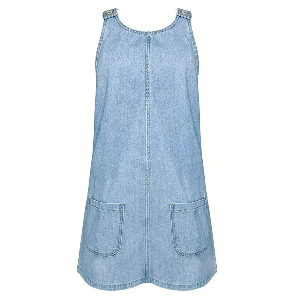 SAYLOR | Relaxed Denim-Look Dress