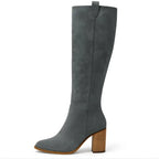 SUEVIRA | Block Heel Boots