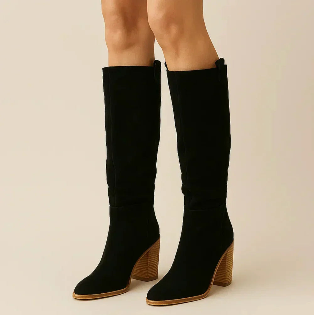 SUEVIRA | Block Heel Boots