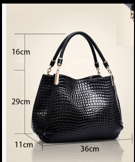 ROSIE | Crocodile Shoulder Bag