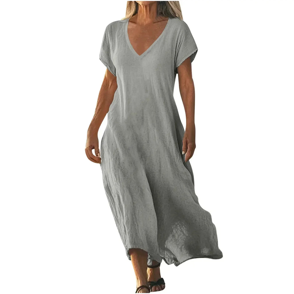 ROSALYNN | Flowing Summer Maxi Dress