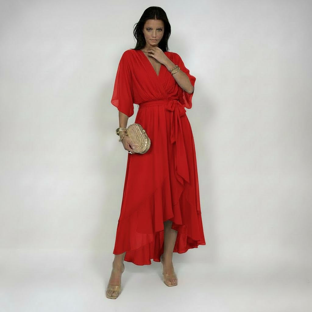 MARTADRESS | V-Neck Dress