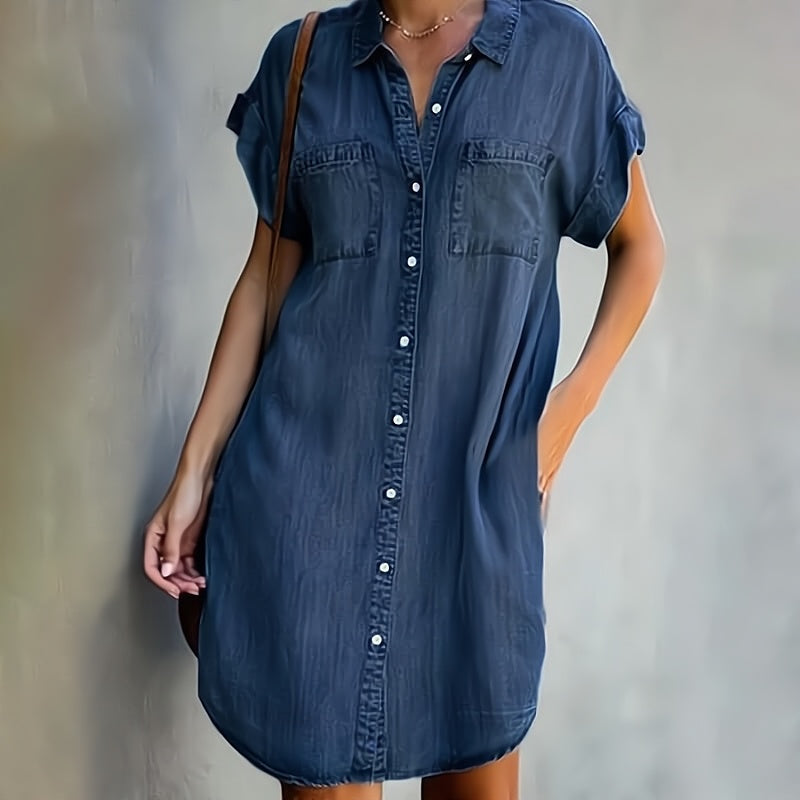 SAYLOR | Button-Down Shirt Dress