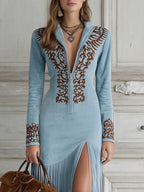 BEATRICE | Western Fringe Dress