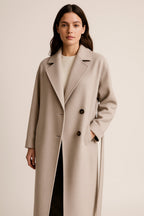 CERYS | Collared Caramel Trench Coat
