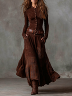 EMILY | Belted Dress