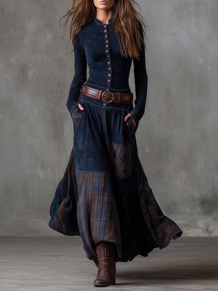 EMILY | Belted Dress