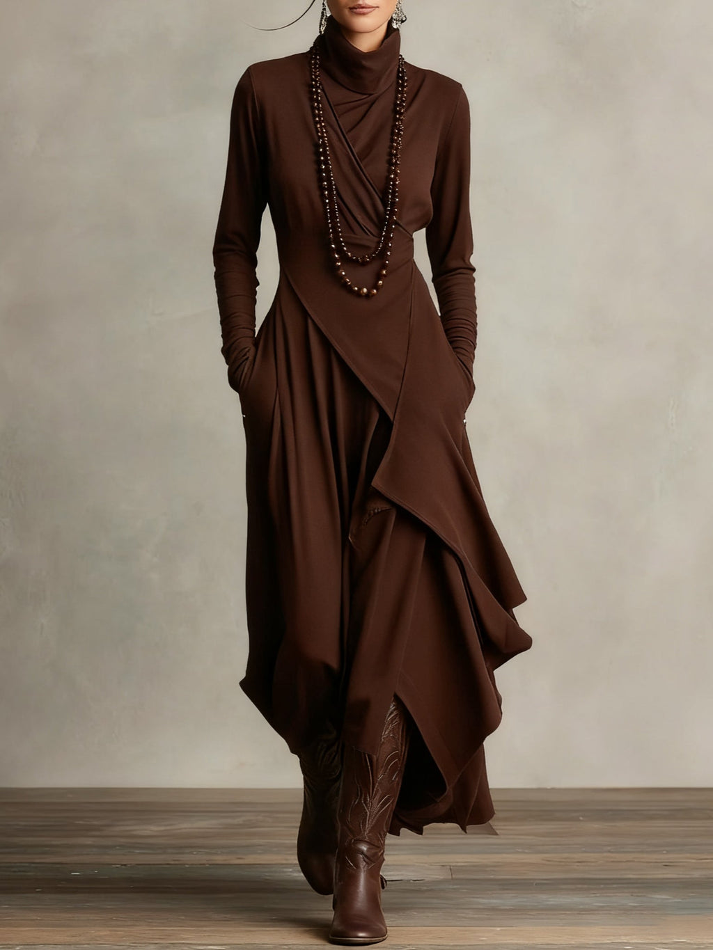 MARILYN | Classic Maxi Dress
