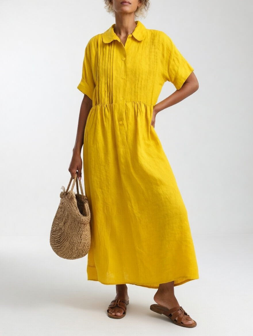 LYSANDRA | Long Shirt Dress