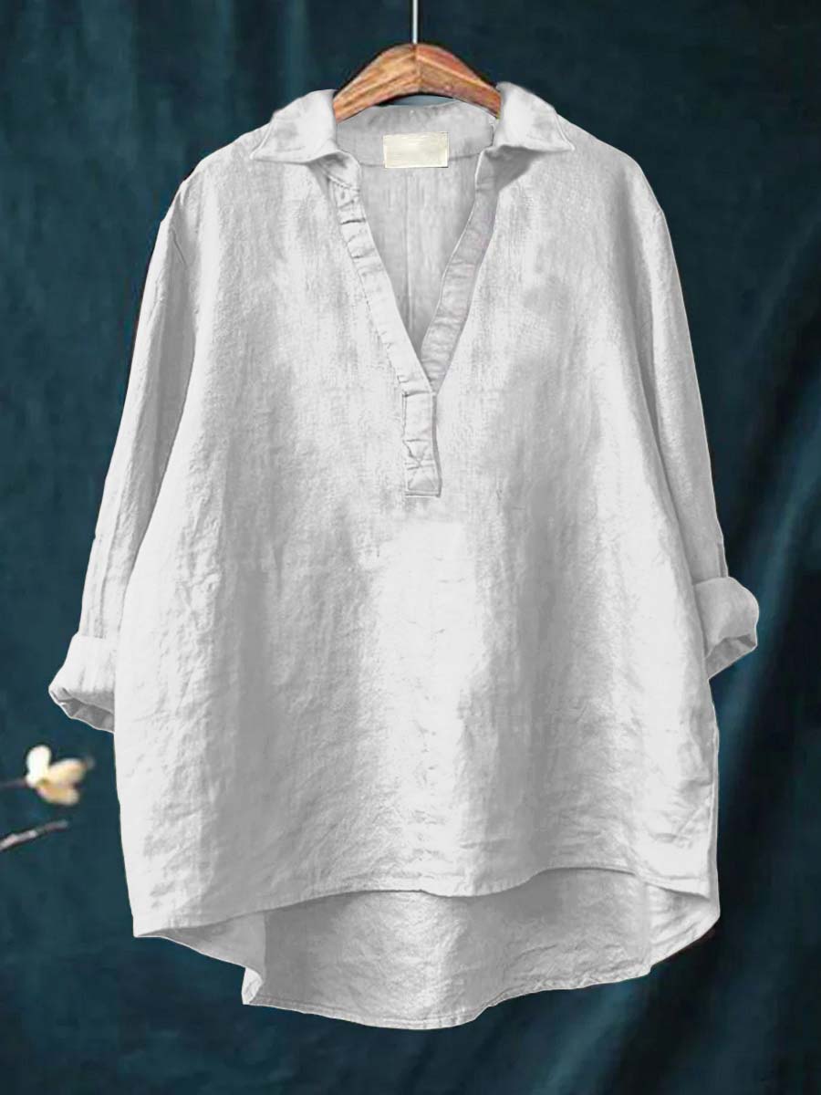 NERINA | Collared Everyday Blouse Textured