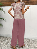 AMELIA | Elegant Paisley Two-Piece Set