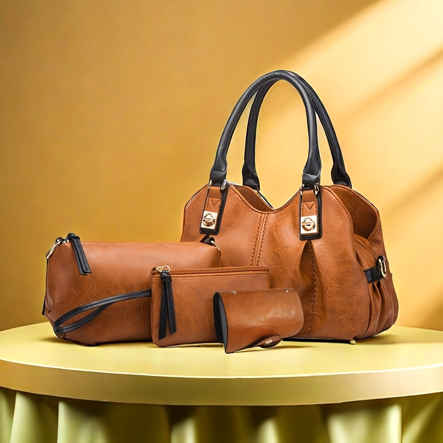 Vintage 4-Piece Bag Set