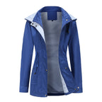 EVANIA | Striped Waterproof Jacket