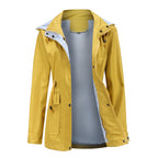 EVANIA | Striped Waterproof Jacket