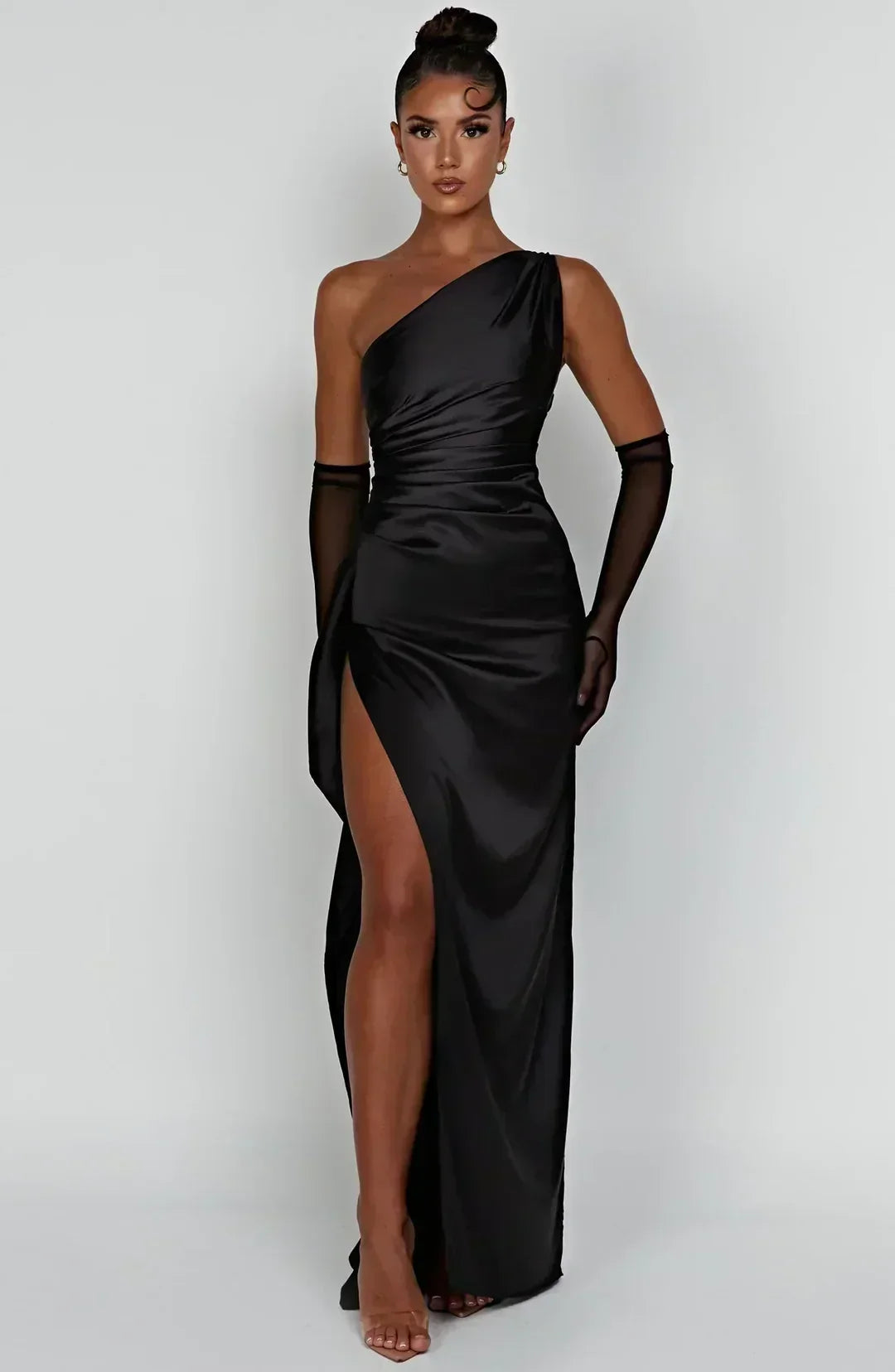 ARALUEN | Drape Evening Gown