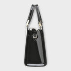 MAISON | Shiny Crocodile Skin Pattern Handbag