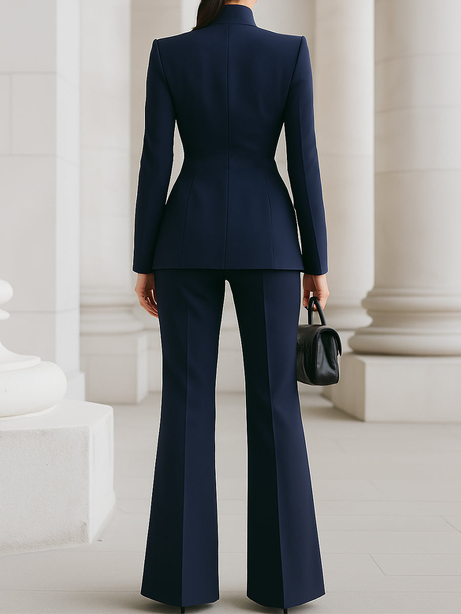 ADRIELLE | Elegant Blazer & Trouser Suit Set