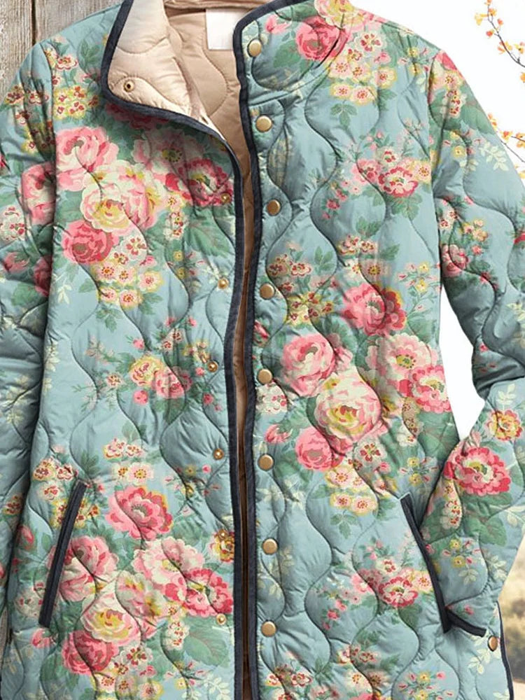 DOROTHEA | Country Bloom Quilted Jacket