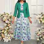 AMELIE | Printed Belted Two-Piece Set
