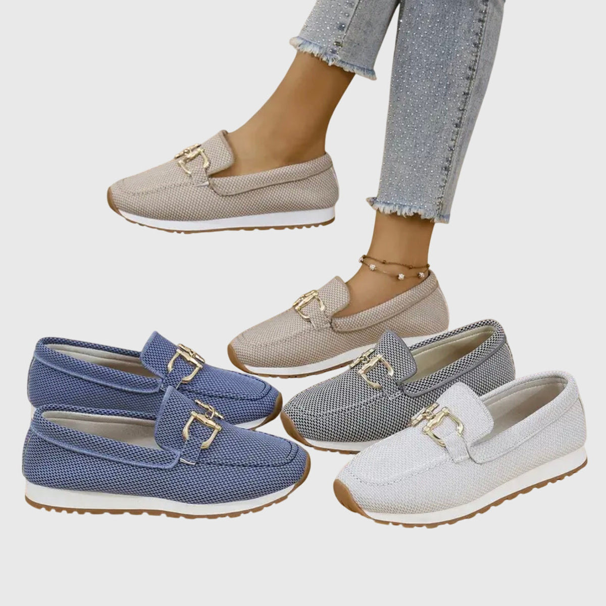 SHILOH | Orthopaedic Loafer Trainers