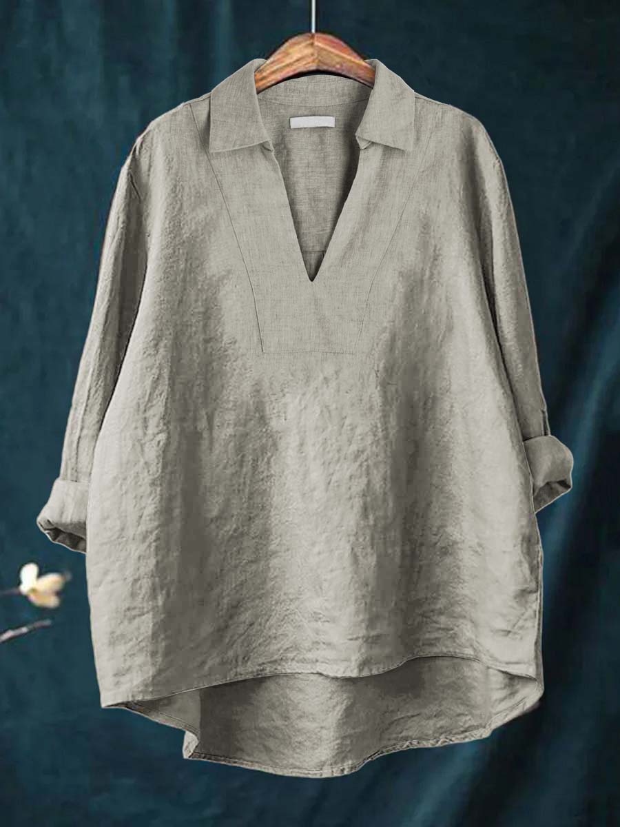 CELESTINE | Collared Everyday Blouse Relaxed