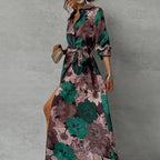 LILY | Belted Maxi Dress